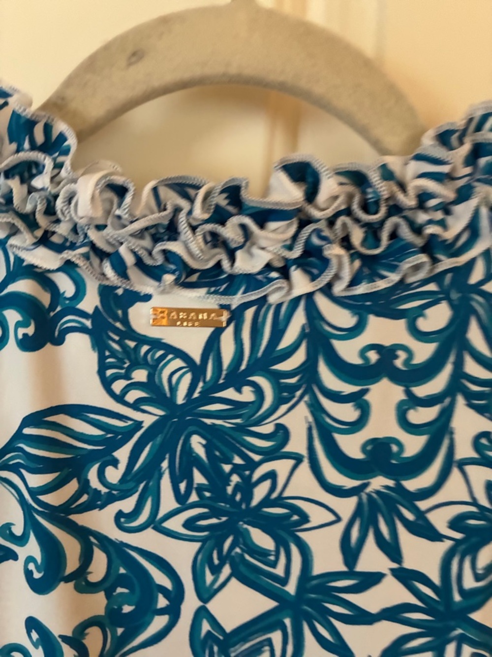 Women’s Cabana Life - Sleeveless Ruffle Dress Sz S - Picture 10 of 12